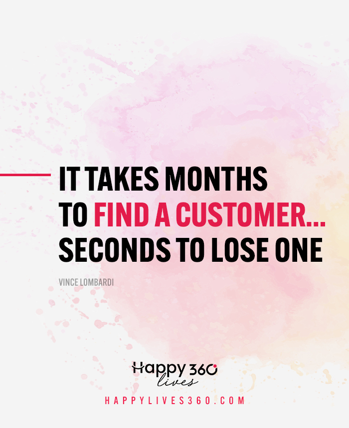 customer service positive quotes